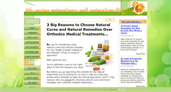 Desktop Screenshot of life-saving-naturalcures-and-naturalremedies.com